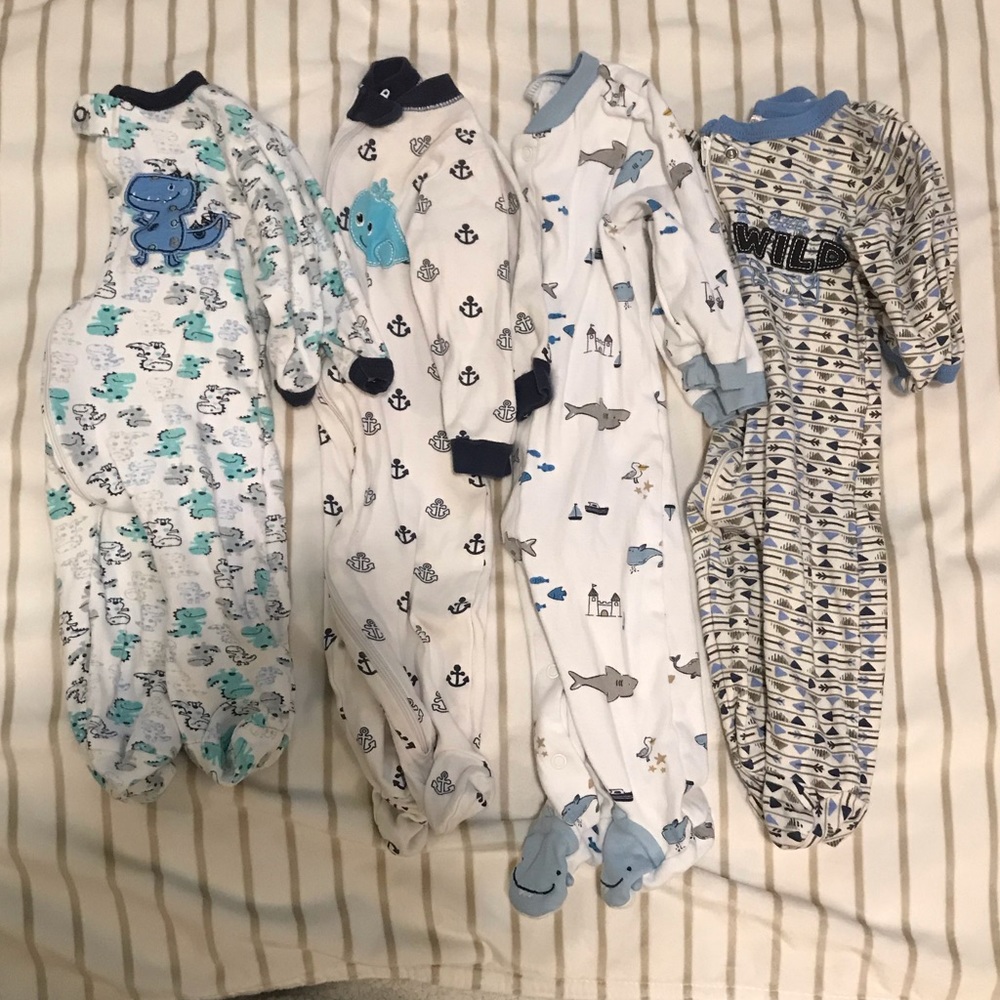 EUC 6-9 month boys sleeper lot
